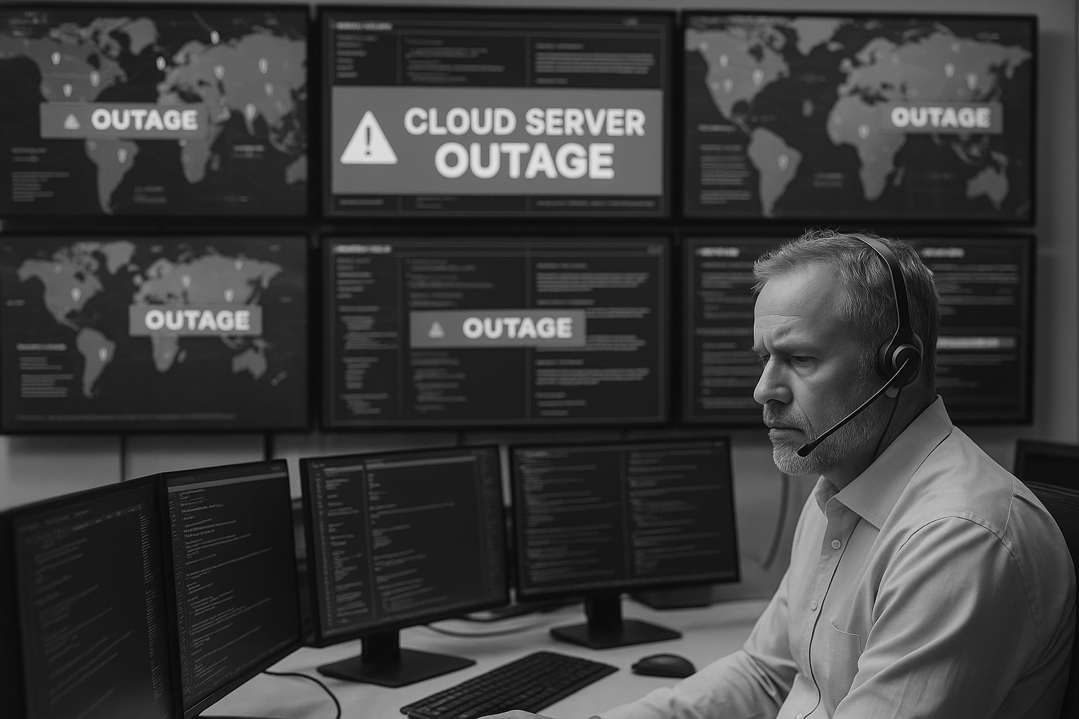 The current dependence on cloud services and how it affects daily life, even if it doesn't seem like it.