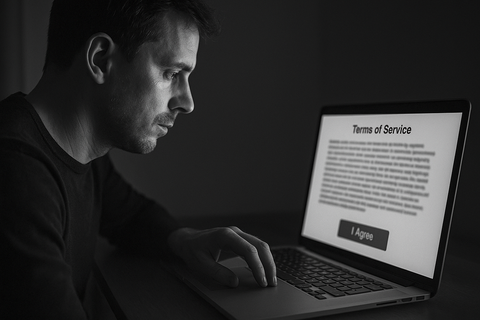 A reflection on how modern systems turn consent into habit and obedience into design. A reflection on how modern systems turn consent into habit and obedience into design.