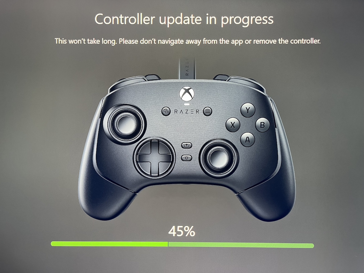 Razer Wolverine V3 Updating Firmware