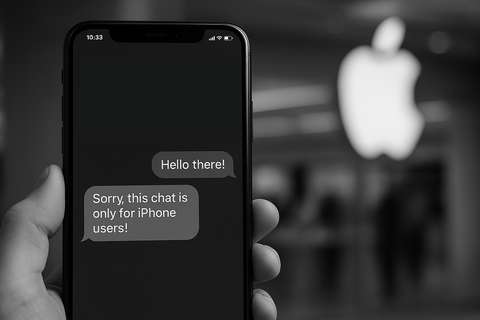 Apple disguising exclusivity as innovation. Apple disguising exclusivity as innovation.