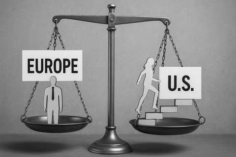 The US and the ladder of opportunity. The US and the ladder of opportunity.