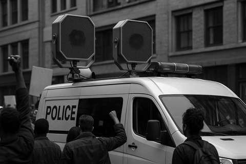 Sound has become a weapon of mass control in modern times. Sound has become a weapon of mass control in modern times.